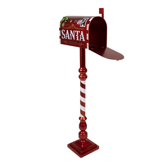 Clayre & Eef | Brievenbus Rood 33x18x99 cm | 5Y1253