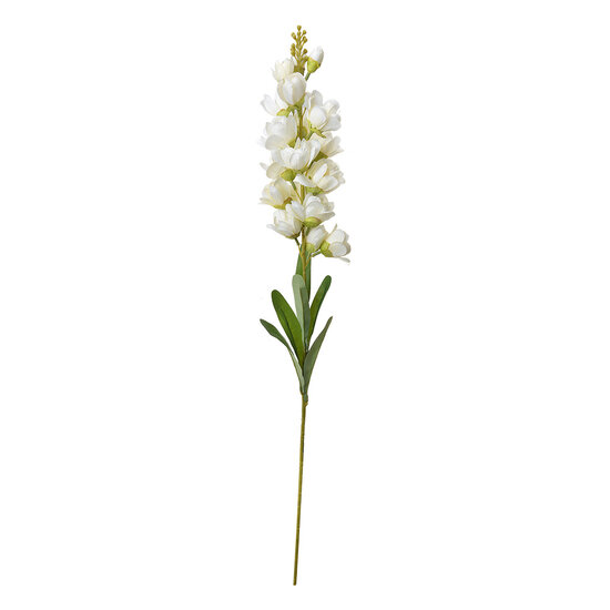 Clayre & Eef | Decoratie tak met bloemen Wit 10x7x95 cm | 5PL0102
