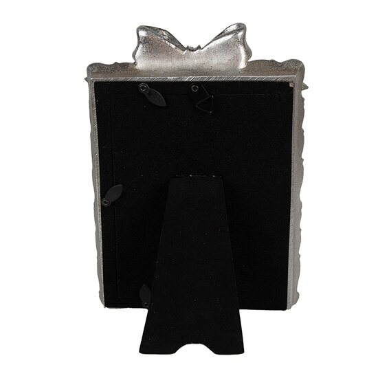 Clayre & Eef | Fotolijst Zilverkleurig 14x3x21 cm / 10x15 cm | 2F1178