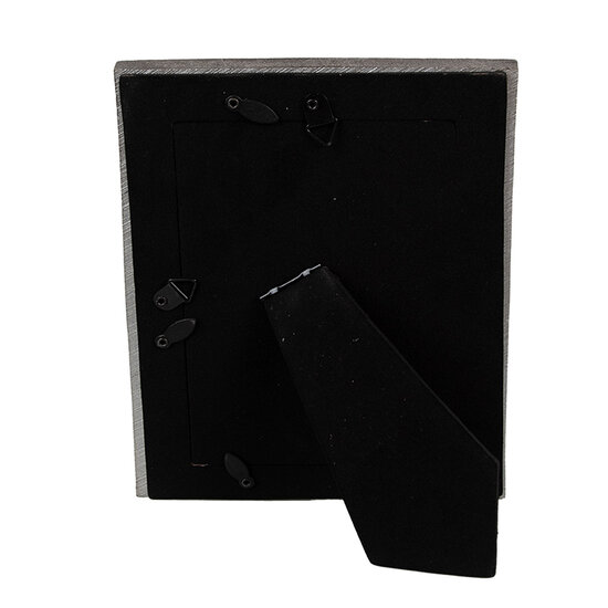 Clayre & Eef | Fotolijst Zilverkleurig 15x2x20 cm / 10x15 cm | 2F1181