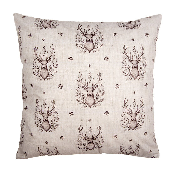 Clayre & Eef | Kussenhoes Beige Bruin 45x45 cm | GTW21