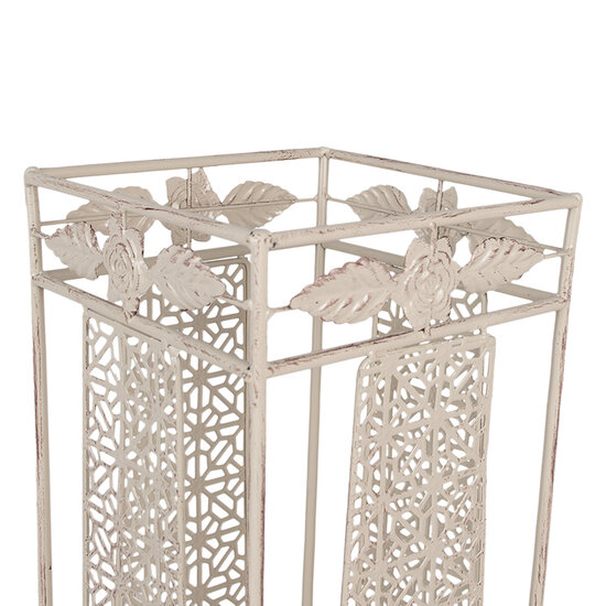 Clayre & Eef | Paraplubak Wit 24x24x49 cm | 6Y5664