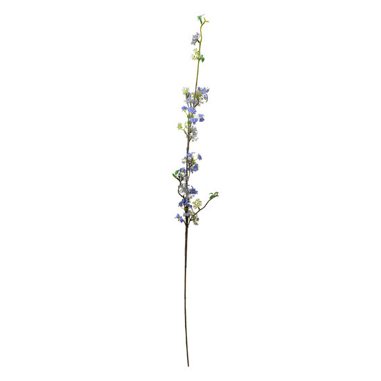Clayre & Eef | Decoratie tak met bloemen Paars 5x5x100 cm | 5PL0111