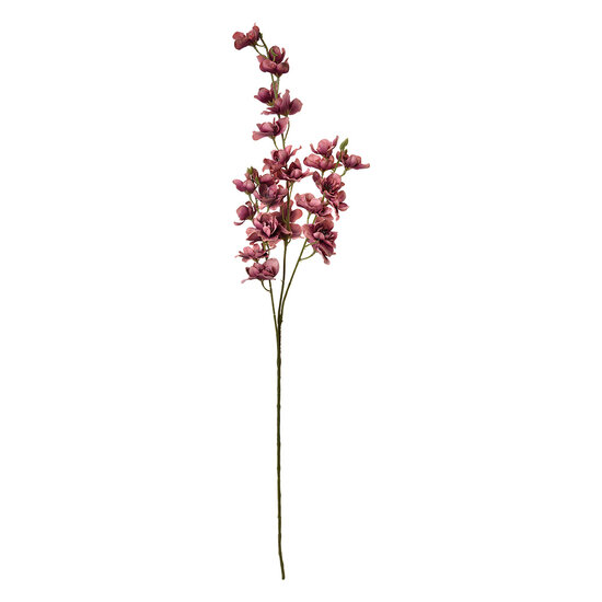 Clayre & Eef | Decoratie tak met bloemen Roze 10x10x110 cm | 5PL0114P