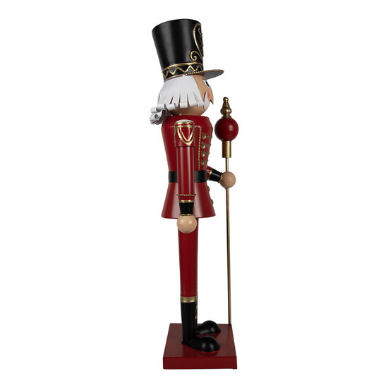 Clayre & Eef | Decoratie Soldaat Rood 18x19x60 cm | 5Y1259