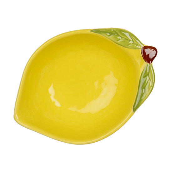 Clayre & Eef | Kom Geel 12x9x4 cm / 100 ml | 6CEBO0084S
