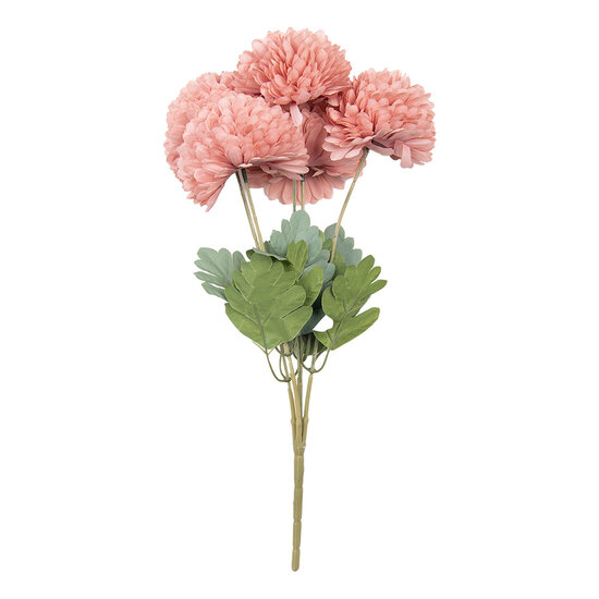 Clayre & Eef | Decoratie tak met bloemen Roze Groen 22x14x43 cm | 6PL0362P
