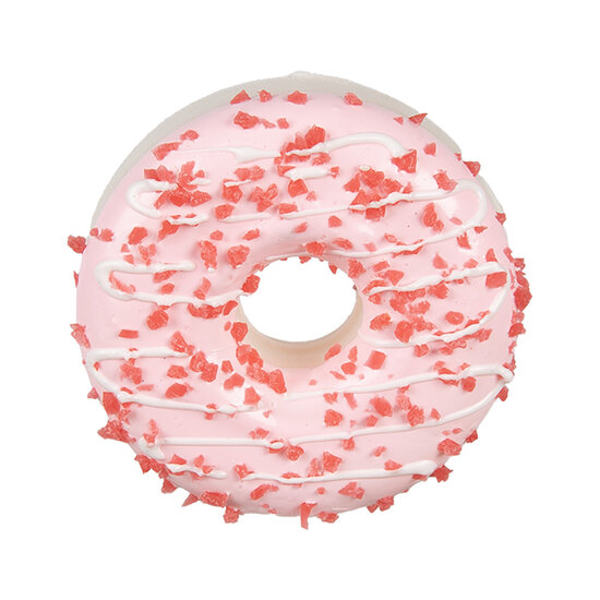 Clayre & Eef | Decoratie donut Roze ø 8x3 cm | 65981