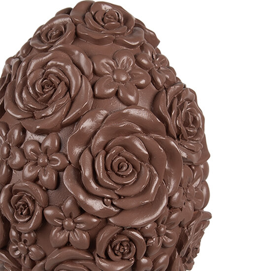 Clayre & Eef | Decoratie Beeld Ei Bruin ø 11x17 cm | 6PR5195