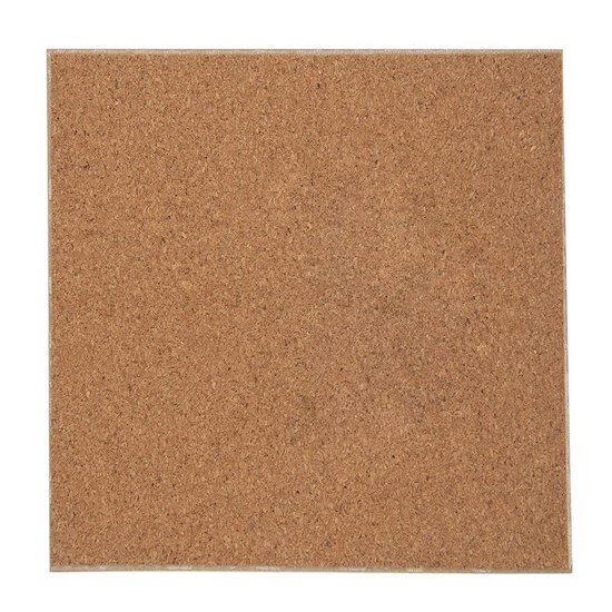 Clayre & Eef | Pannenonderzetter Wit Blauw 15x15x1 cm | 6CE2053
