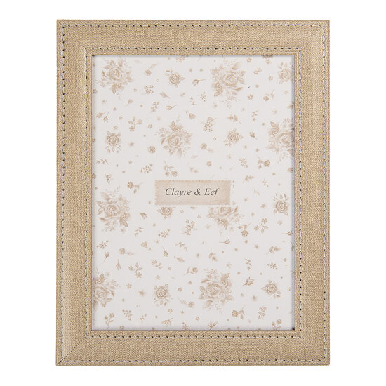 Clayre & Eef | Fotolijst Beige 19x1x24 cm / 15x20 cm | 2F1259L