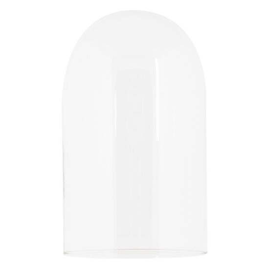 Clayre &amp; Eef   | Stolp Transparant Bruin &oslash; 14x34 cm | 6GL5059CH