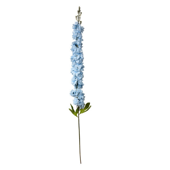 Clayre & Eef | Decoratie tak met bloemen Blauw Groen 6x6x120 cm | 5PL0155