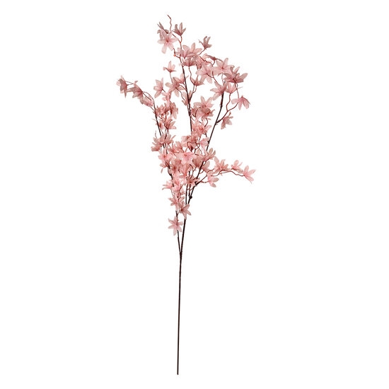 Clayre & Eef | Decoratie tak met bloemen Roze Groen 6x6x110 cm | 5PL0167P