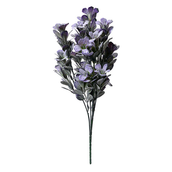 Clayre &amp; Eef   | Decoratie Tak Blauw Groen 8x8x35 cm | 6PL0382BL
