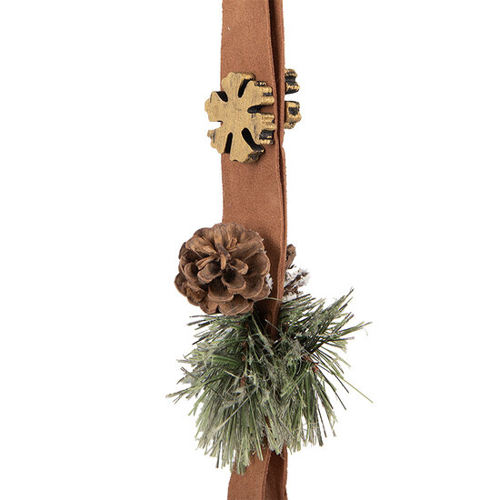 Clayre & Eef | Bel Bruin Groen 8x12x50 cm | 6Y5720