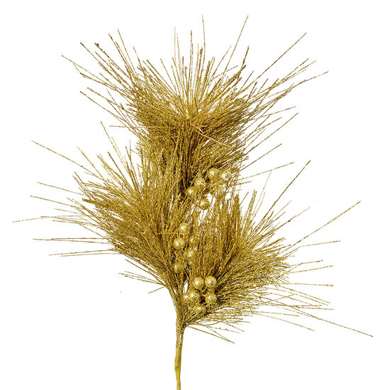 Clayre &amp; Eef   | Kerstdecoratie Goudkleurig 25x10x80 cm | 5PL0172