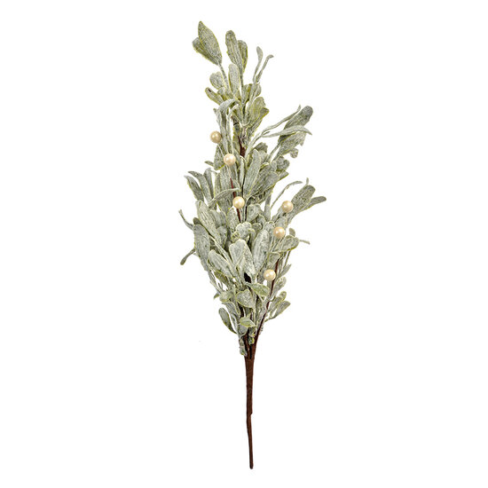 Clayre & Eef | Kerstdecoratie Tak Groen Bruin 10x8x45 cm | 66154