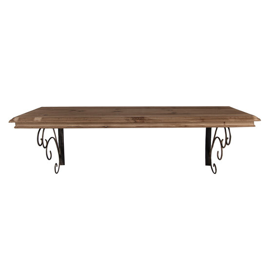 Clayre & Eef | Wandrek Bruin 105x35x35 cm | 5H0731