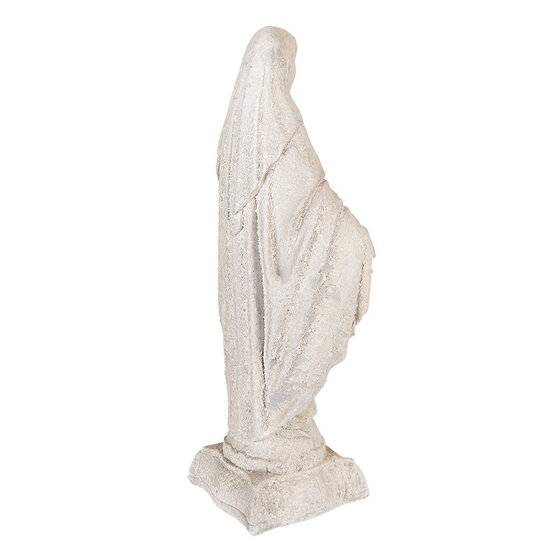 Clayre & Eef | Kerstdecoratie Beeld Maria Beige Bruin 17x12x41 cm | 6MG0113
