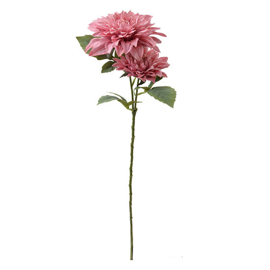 Clayre & Eef | Decoratie tak met bloemen Roze 12x12x62 cm | 6PL0339P