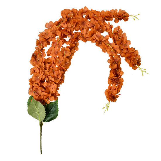 Clayre & Eef | Kunstbloem guirlande Oranje Groen 6x6x108 cm | 6PL0388O