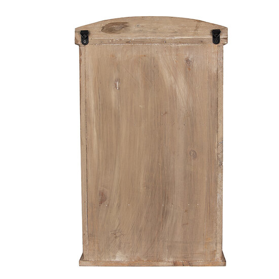 Clayre & Eef | Wandrek Bruin Wit 32x15x54 cm | 50812
