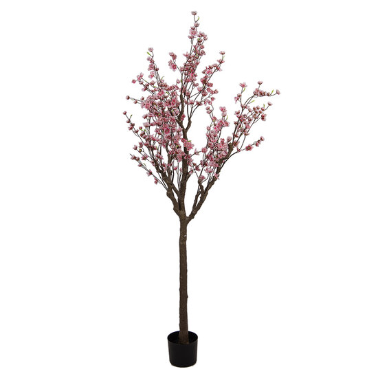 Clayre & Eef | Decoratie Kersenbloesem boom Roze Bruin 45x45x185 cm | 5PL0143