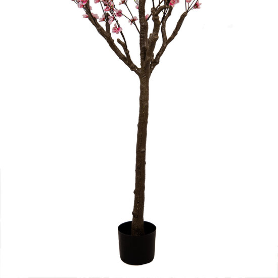 Clayre & Eef | Decoratie Kersenbloesem boom Roze Bruin 45x45x185 cm | 5PL0143