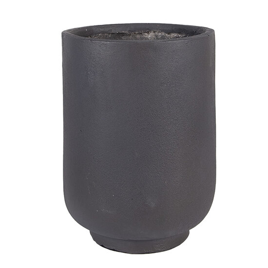 Clayre & Eef | Bloempot Binnen Grijs Beige ø 23x31 cm | 6MG0109