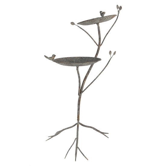 Clayre & Eef | Vogelvoederbak Groen Bruin 38x43x78 cm | 6Y5656