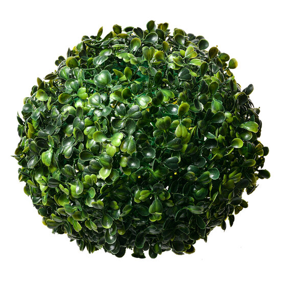 Clayre & Eef | Decoratie kunststof bol Buxus Groen ø 20 cm | 6PL0325M