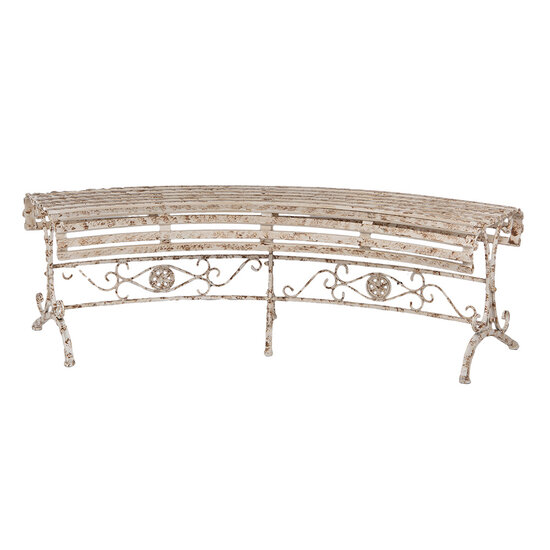 Clayre & Eef | Tuinbank Beige Bruin 157x55x48 cm | 5Y1337