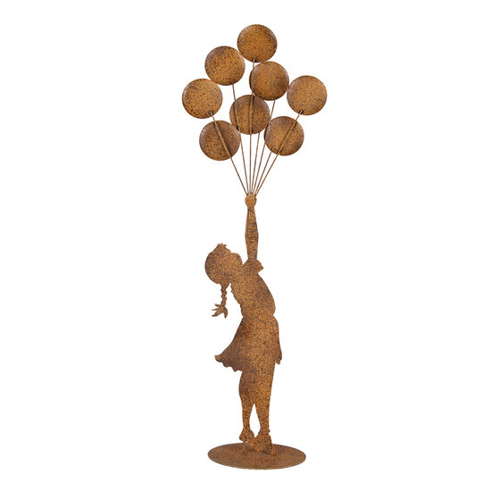 Clayre & Eef | Decoratie Kind Bruin 27x12x80 cm | 5Y1366