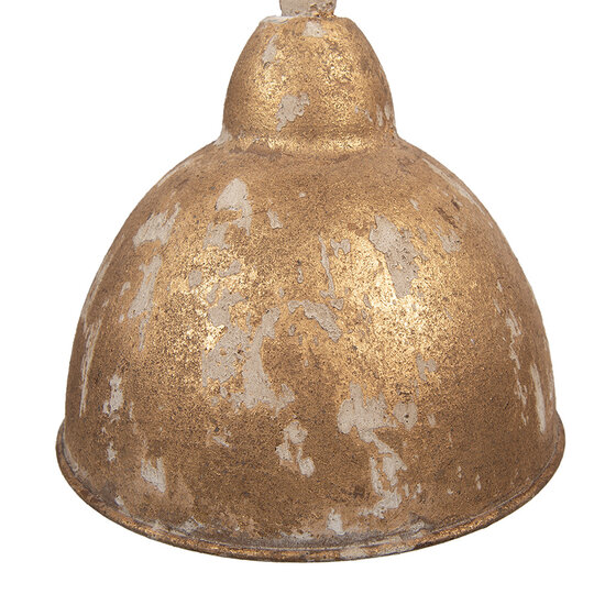 Clayre & Eef | Hanglamp Goudkleurig ø 20x22 cm E14/max 1x25W | 6LMP801