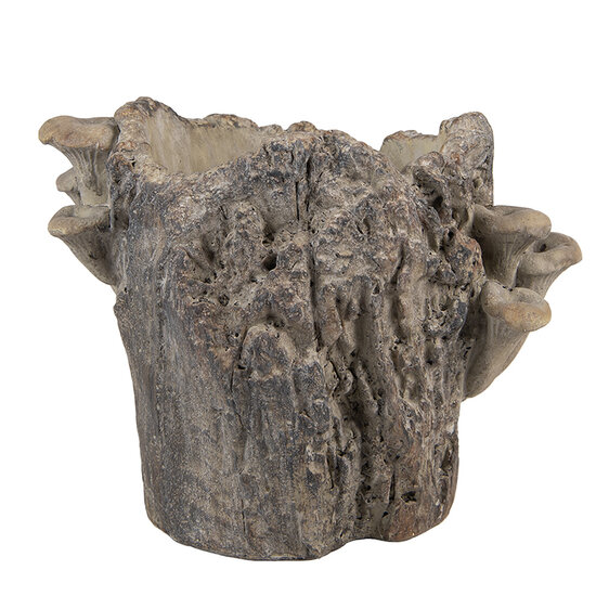 Clayre & Eef | Bloempot Binnen Bruin Beige 24x18x18 cm | 6TE0577M