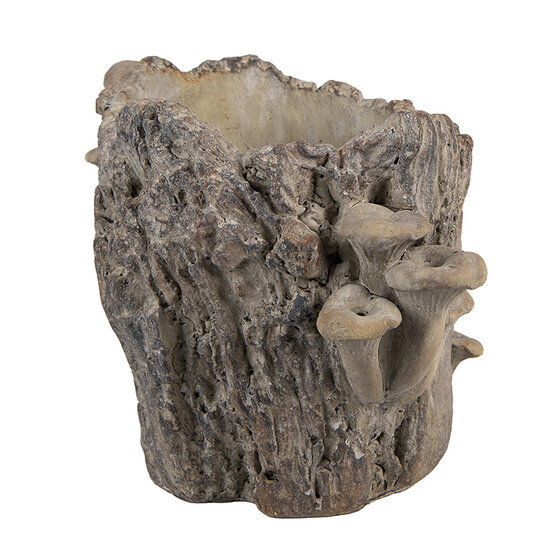 Clayre & Eef | Bloempot Binnen Bruin Beige 24x18x18 cm | 6TE0577M