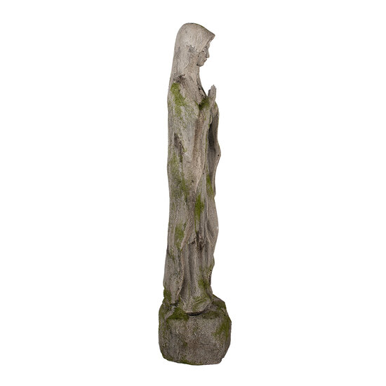 Clayre & Eef | Decoratie Beeld Maria Beige 15x15x67 cm | 5PR0182
