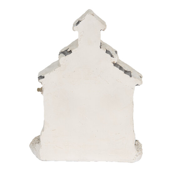 Clayre & Eef | Kerstdecoratie Kind met Kerstboom met LED Wit Groen 16x9x21 cm | 6PR5371