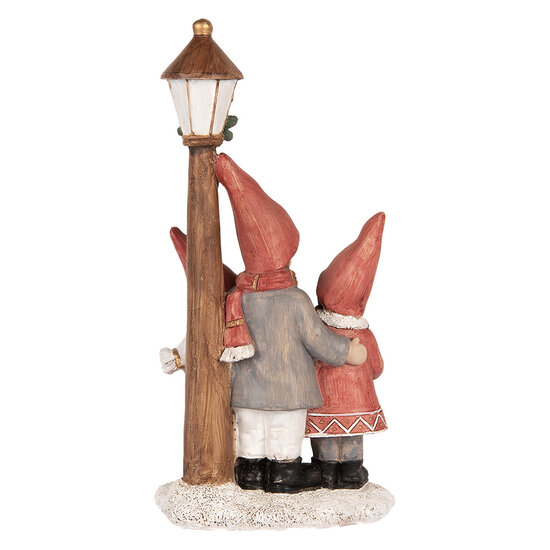 Clayre & Eef | Kerstkoor Rood 11x8x21 cm | 6PR5374