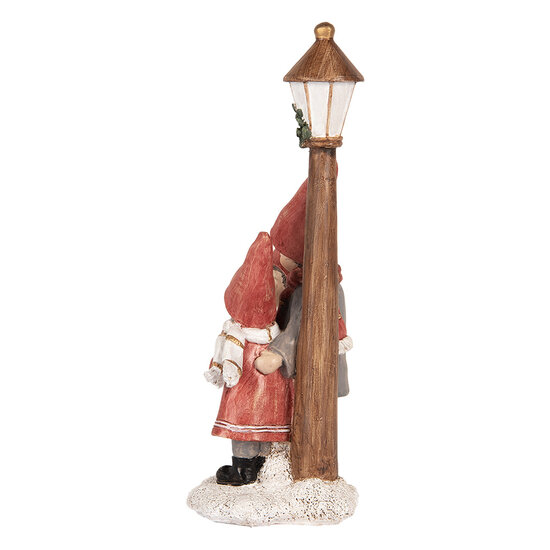 Clayre & Eef | Kerstkoor Rood 11x8x21 cm | 6PR5374