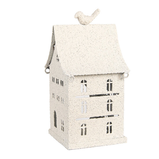 Clayre & Eef | Decoratie Huis Beige 14x15x28 cm | 6Y5934