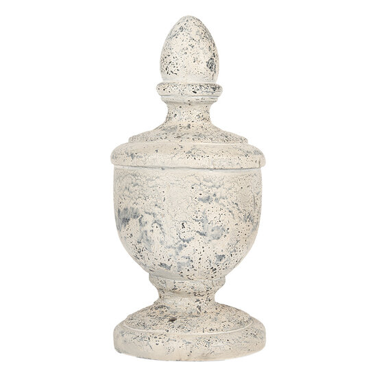 Clayre & Eef | Decoratie Ornament Beige Grijs ø 22x48 cm | 5MG0067