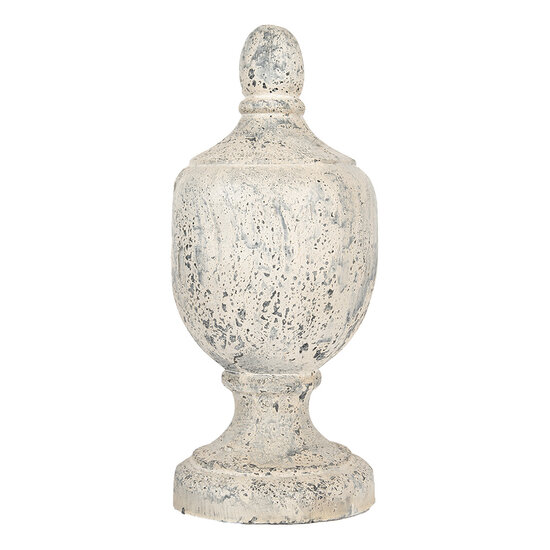 Clayre & Eef | Decoratie Ornament Beige Grijs ø 19x45 cm | 5MG0068