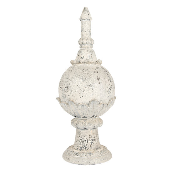 Clayre & Eef | Decoratie Ornament Beige Grijs ø 24x61 cm | 5MG0069