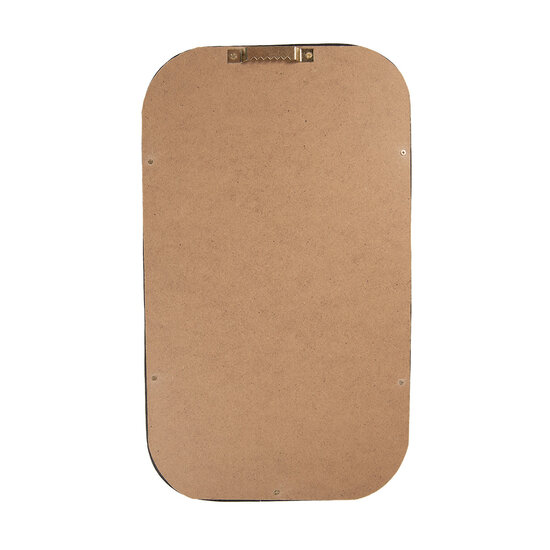 Clayre & Eef | Wandspiegel Goudkleurig 21x2x36 cm | 62S312