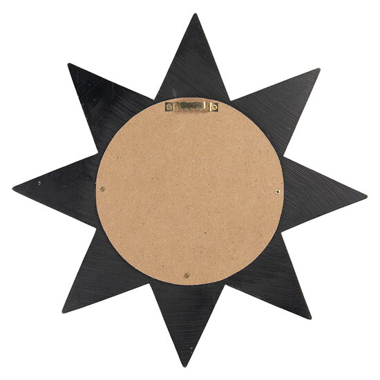 Clayre & Eef | Wandspiegel Bruin ø 27x2 cm | 62S313