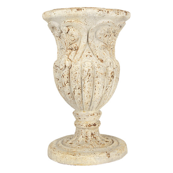 Clayre & Eef | Bloempot Binnen Beige Bruin ø 27x43 cm | 6MG0122