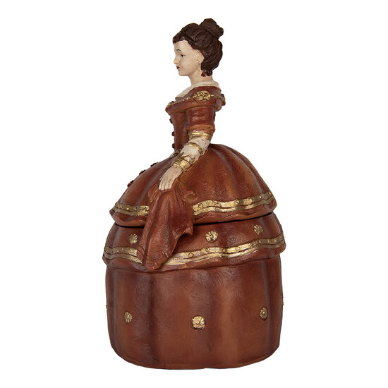 Clayre & Eef | Sieradendoos Dame Rood 19x16x29 cm | 6PR5546