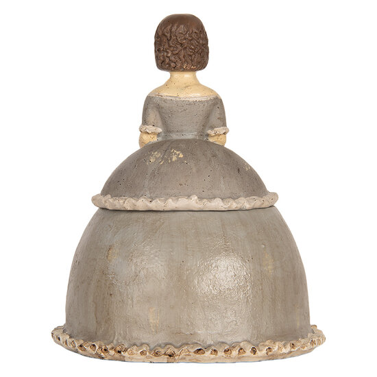 Clayre & Eef | Decoratie Vrouw Beige Grijs 19x16x22 cm | 6PR5547